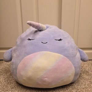 Squishmallows Light Blue Plush
